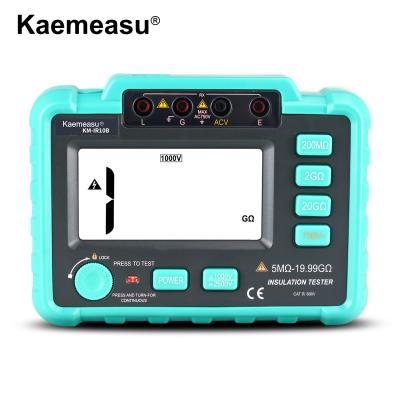 China kaemesau Insulation Resistance Tester 1000V 2500V Overload Protection Digital Insulation Resistance Tester IR10B for sale