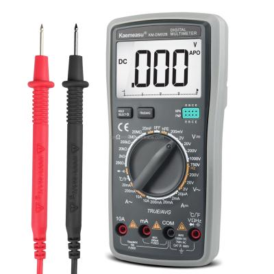 China Electrician Auto Range Multitester 6000 Counts Analogic Multimeter T-RMS Diode Test Continuity Buzzer Digital Multimeters for sale