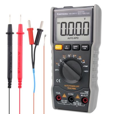 China Anti Burn Electric Multimeter True-rms Ncv Ohm Hz Tester  Smart Digital Multimeters With Temperature Probe for sale