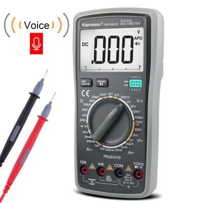 China OEM ODM Electronic Multimeter DC AC NCV professional True RMS Tester Auto range Smart voice report multimeters for sale