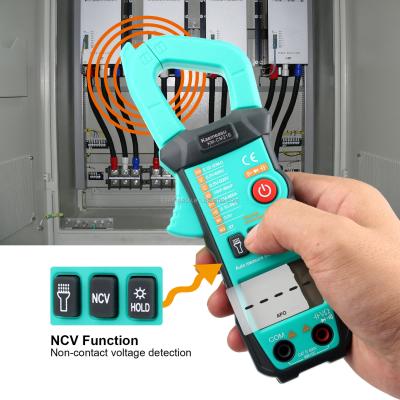 China 600A Current Measurement Trms Auto-range Voltage Ammeter Hz Ohm Ncv Tester Multimeter Ampere Meter Clamp Meter 21E for sale