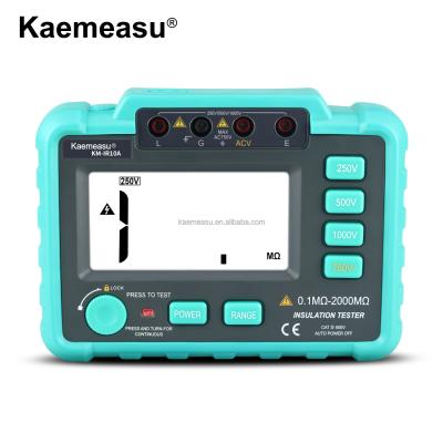 China Digital Insulation Resistance Tester with Overload Protection and Measuring Range up to 2000MΩ Class 1 250V 500V 1000V for sale