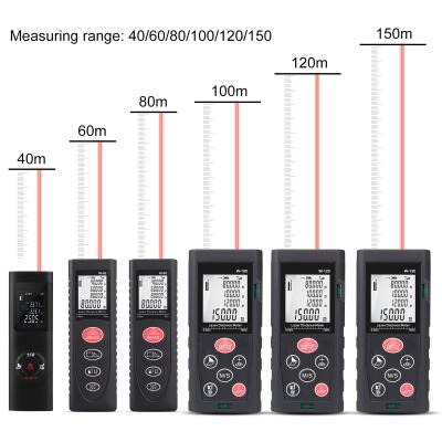 Cina 40m 100m OEM ODM Mini Portatile Digital Rangefinder Infrarosso Laser Distanza Metri Laser elettrici Rangefinder in vendita