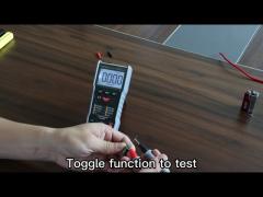 Operating demo KM-DM01D Multimeter