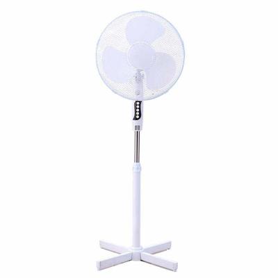 China Multi-mode Intelligent Regulation Electric Fan Black Stand Fan Energy-saving for sale