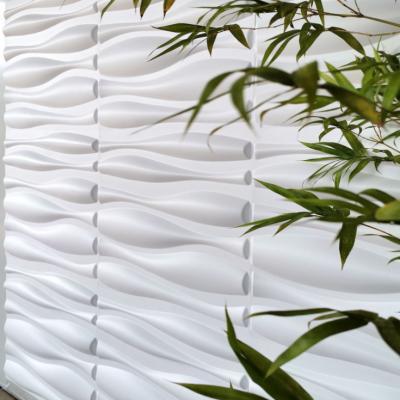 China Moistureproof Design Interior Wall Paneling 3d Waterproof Wall Panel for sale