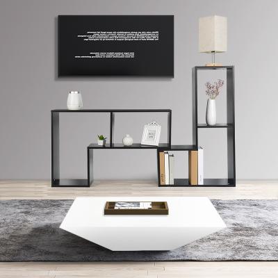 China Modern Minimalist Living Room Furniture TV Cabinet TV Stand Bedroom Multifunctional Bookshelf Organization Shelf Home Furniture for sale