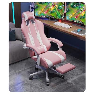 China Home Office Foldable Popular Anchor Chair Fashion Computer Live Game Chair Comfortable Backrest Competitive Racing Chair for sale