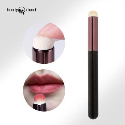 China Wholesale BEAUTY PLANET Lipstick Private Label Round Lip Scrub Brushes Synthetic Makeup Brush Beauty Tool Concealer Lip Makeup Brushes for sale