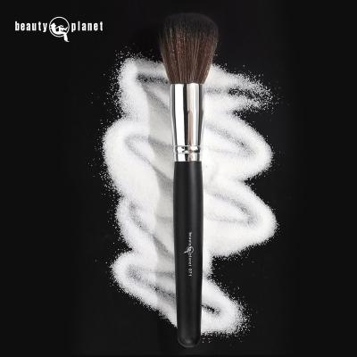 China Professional Powder Brush BEAUTY PLANET Powder Blush Vegan Simple Logo Makeup Brushes Custom Soft Cosmetic Foundation Hair Brush Wooden Handle for sale