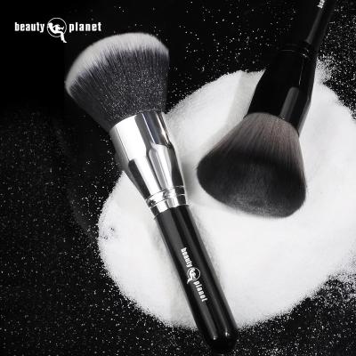 China Custom Hair Powder Brush BEAUTY PLANET Soft Hair Brushes Make Up Logo Powder Brush Premium Luxe Rounded Large Powder Brush for sale