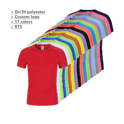 China Breathable 100% Dri-Fit Polyester Short Sleeve Sport T-shirt Plus Size Mens T-shirts xxxxxxl T-shirts for sale