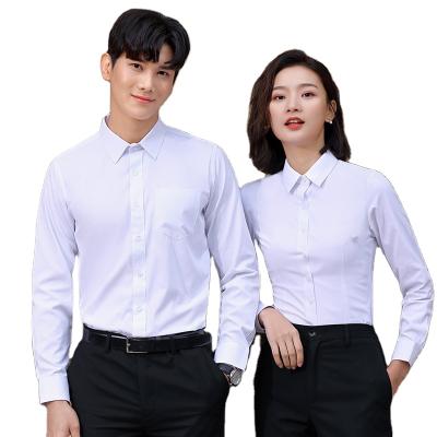 China High Quality Long Sleeve Shirt Men Anti-pilling Formal Shirt Work Shirt for sale