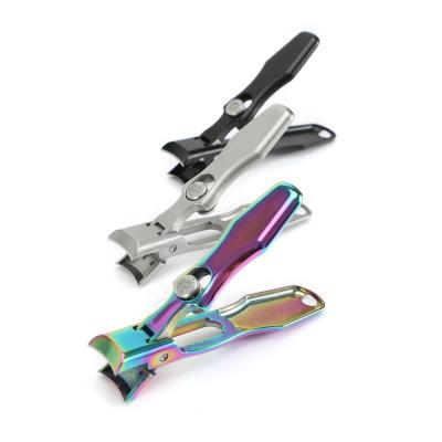 China New Nail Clippers Bulk For Pocket 3CR13Stainless Steel Thick Toe Nail Clippers Bulk For Daily Care Daily Care Design Wide Nail Jaw for sale