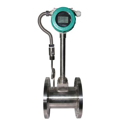 China Flange Type Vortex Flow Meter RS485 Modbus 3.6V Lithium Battery for sale