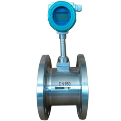 China DN150 Flange Type Vortex Flow Transmitter Stainless Steel Material Simple Structure for sale