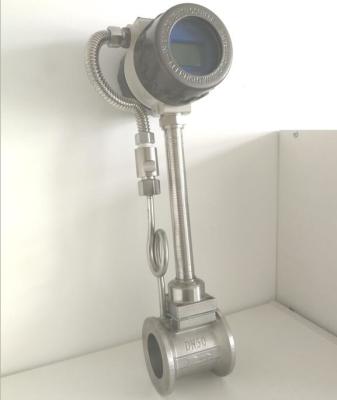 China Convenient Vortex Steam Flow Meter /  High Stability Vortex Air Flow Meter for sale