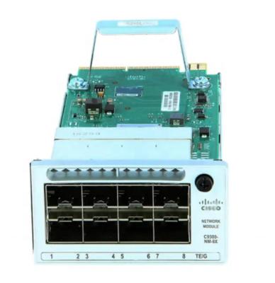 China New C9300-NM-8X= C9300 network equipment 8 series port 10 gigabit uplink module for C9300 network switch for sale