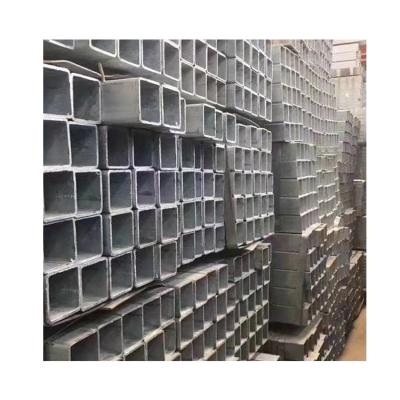 China Liquid Pipe Low Price Square Galvanized Tube Pipe / High Quality Galvanized Steel Square Tube for sale