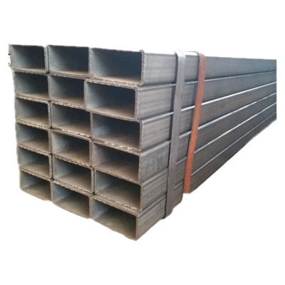 China Structure Pipe China Supply Carbon Steel Galvanized Square Pipes Rectangular Hollow Tubular Rectangular Steel Pipe for sale