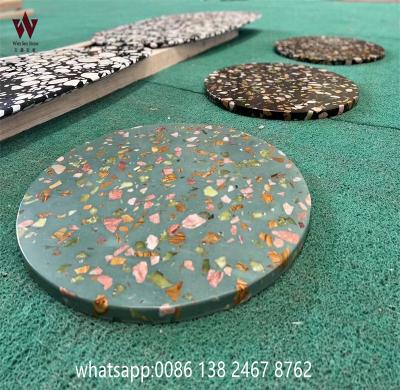 China Good Quality Modern Colorful Terrazzo Floor Slabs For Custom Stone Tops Hot Sale for sale