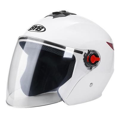 China Half Face Helmet Abs Motorcycle Helmets Fog Proof Lens Comfort Riding Safely 3/4 Motorcycle Half Helmet for sale