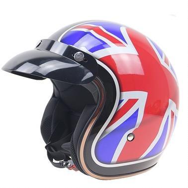 China Full Face motorcycle helmet Wholesale Half Face Vintage Safety 3/4 Bike Motorcycle Helmets Cycling Bicycle Skateboarding Riding Helmet for sale