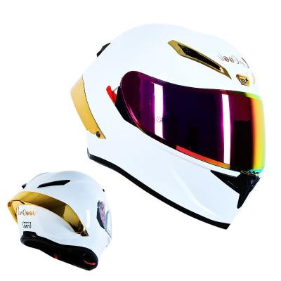 China Full Face Helmets Fashion Personal DOT Full Face Helmet Motorcycle Small Tail Racing Rding Helmet for sale