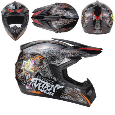 China Off-road Bike Helmets Cheap Hot Sale ABS Quality Motorcycle Helmet Light Helmet Bike Off-Road Motorcycle Racing Helmet for sale