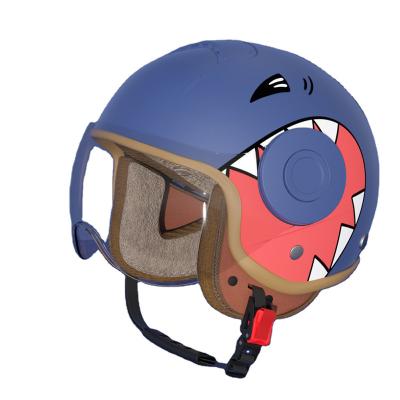 China Half Face Helmet Custom Design Printed Protective Helmet 3c Certified Abs Material Cycling Scooter Kids Helmet Motorcycle for sale