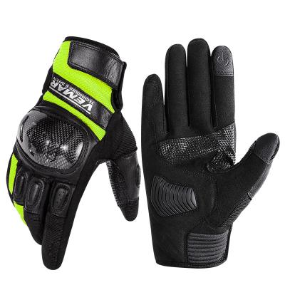 China Comfortable Anti Slip Gloves 2022 New Motorcycle Gloves Men's Racing Off-road Anti-fall Carbon Fiber Rider Gloves Motorcycle for sale