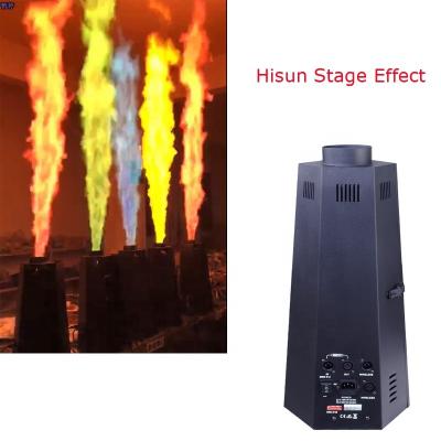 China Long distant colorful dmx 200w fire machine stage effect flame projector celebration equipments for wedding party festival decor for sale