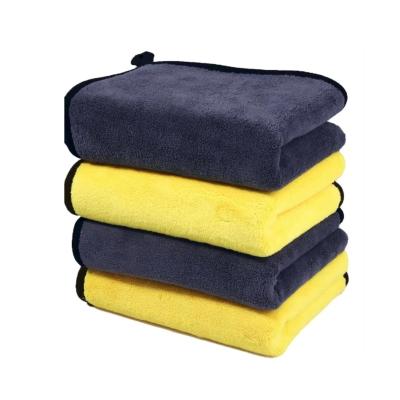 China Viable Custom Wholesale Microfiber Pet Supplies Super Absorbent Quick Dry Dog Bathrobe Pet Towel for sale