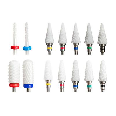 China Nail Drill Low Price Medical Grade 5 in 1 Dia Ceramic Nail Drill Bit Best Standard Nail Drill Bit for Manicure Pedicure Tools for sale