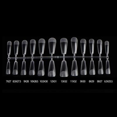 China New 120 Pcs Flexibility/Long Bag Ballerina Press On Nails Artificial Fakenail Fashion Transparent False Nail Tips for sale