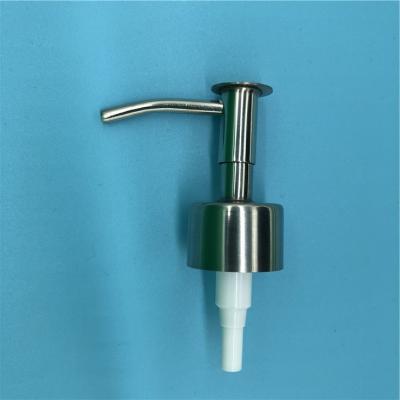 China Non Spill Head Pump 2cc Stainless Steel Pump Stainless Steel Dispenser Pump Stainless Steel Foam Pump for sale