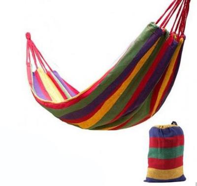 China Adult Fast Delivery Custom Double And Single Outdoor Folding Knit Hammock Camping Boho Style Camping Hammock Swing for sale