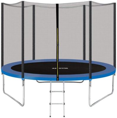 China Wholesale Various Sizes Custom Made Goods Non Slip Around Large Outdoor Trampoline With Enclosures For Kids Children Homeuse for sale