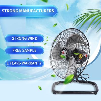 China Modern Outdoor Commercial Portable High Speed ​​6 Metal Floor Fan Coil Unit Low Moq Industrial Electric Floor Fan 10 12 16 18 20inch for sale