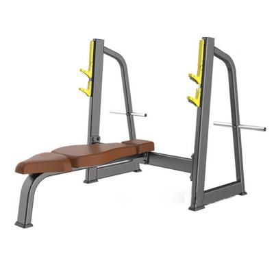 China New Commercial Use Gym Strength Exercise Machine Fitness Pin Loaded Equipment Dezhou Factory OLYMPIC BENCH for sale