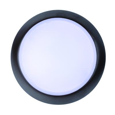 China Modern Slim 8in Round LED Flush Mount Ceiling Light Fixture LED Disc Light for sale