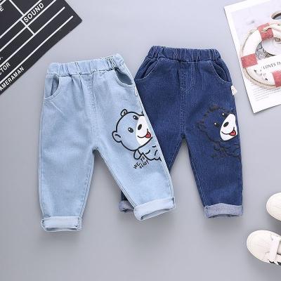 China Color Fade Proof Wholesale Fashion Style Summer Kids Enzyme Wash Jeans Pants Clothes New Design Shorts Baby Toddler Boy Kids Jeans Pants for sale