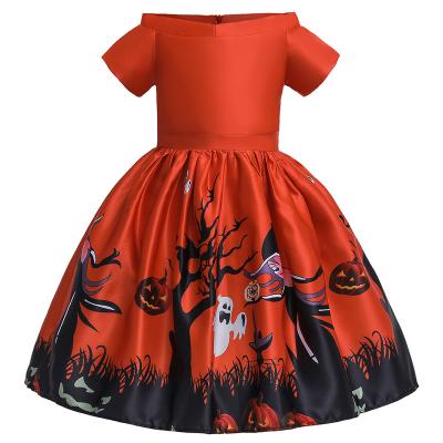 China Hot Sale Girls Princess Halloween Cartoon Character Breathable Fashion Dress Dress For Sale for sale