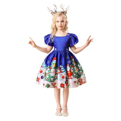 China Breathable Hot Selling Teen Bridesmaid Dresses Flower Girl Fancy Dress For Christmas Kids for sale