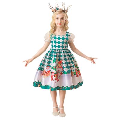 China China Factory Breathable Flower Girl Dress Kids Dress Clothes Lace Up Party For Christmas Baby for sale