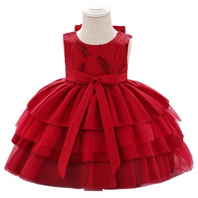 China Breathable Top Quality Baby Girl Wedding Dress Bridal Party Dress for sale