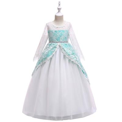 China Girls Wedding Dress-Baby Breathable Netting Pink 10 Years Dress Girl Princess Wedding for sale