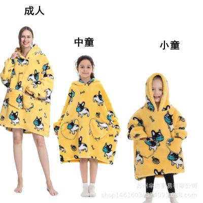 China Double Pockets Oversized Hoodie Blanket Sweatshirt Extremely Warm for sale