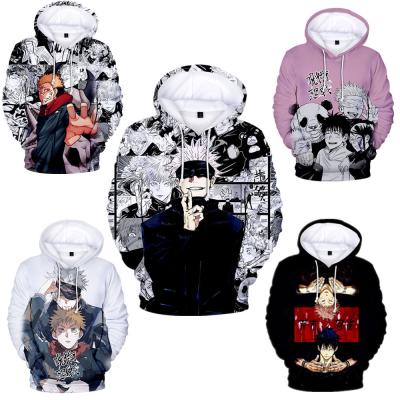 China 3D Print Anime Custom Sublimated Hoodies for sale