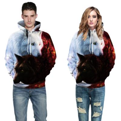 China Adjustable Hood 3d Sublimation Printing Hoodie For Men Anti Pilling for sale